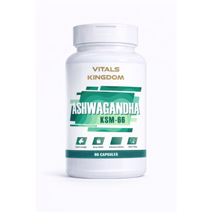 Ashwagandha KSM-66 500mg Capsules – 90 Capsules