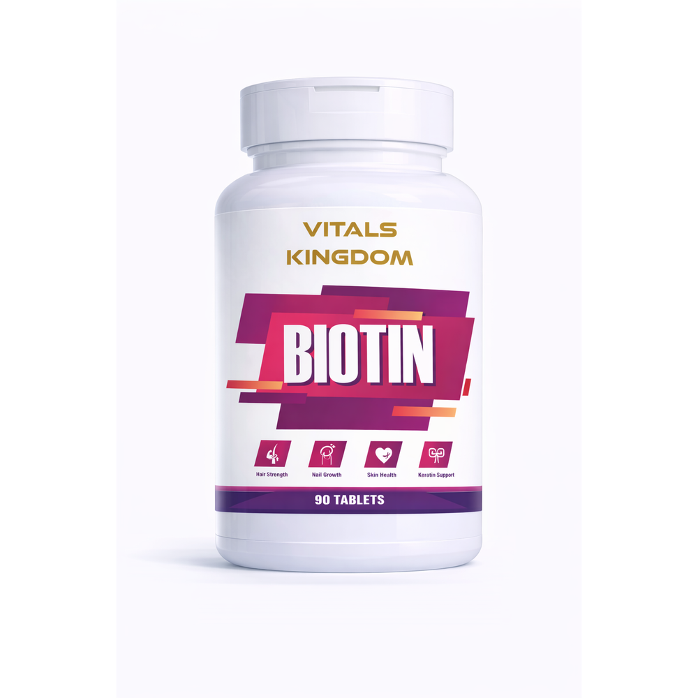 Ultra Biotin Plant-Based 10,000mcg Tablets – 90 Tablets