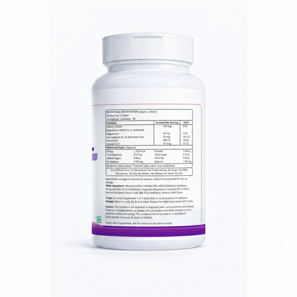 Bone Shield Calcium Complex Tablets – 90 Tablets