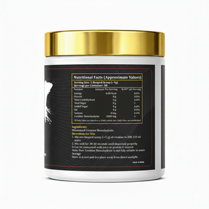 Micronised Creatine Monohydrate 5000mg Powder - Unflavoured