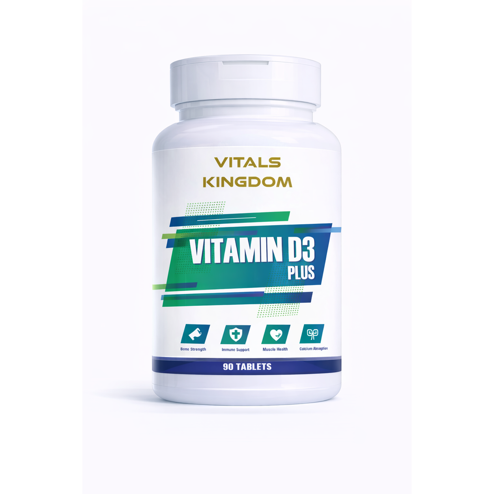 Vitamin D3 Plus 4000 IU Tablets – 90 Tablets